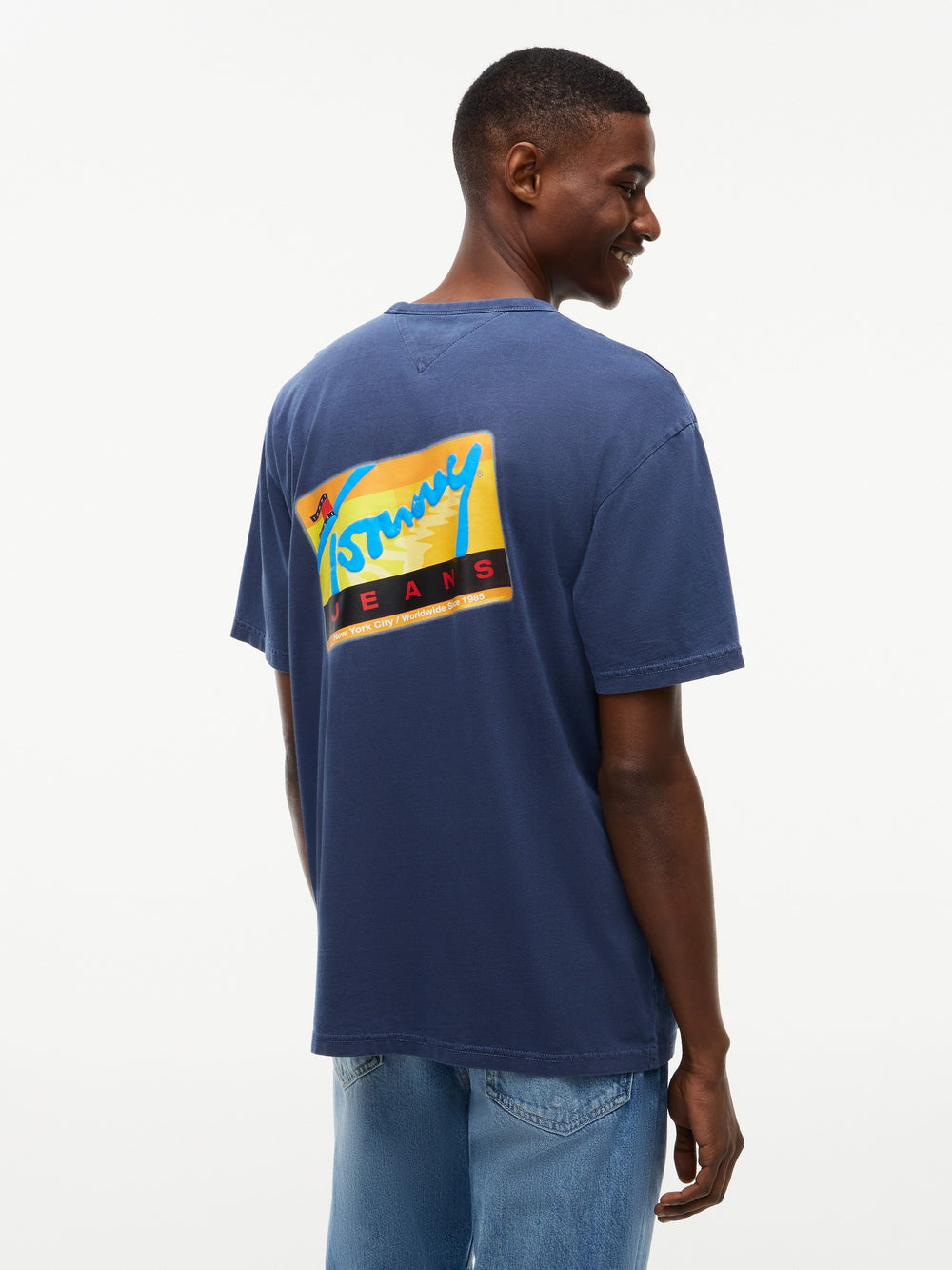 Relaxed Fit Back Graphic T-Shirt