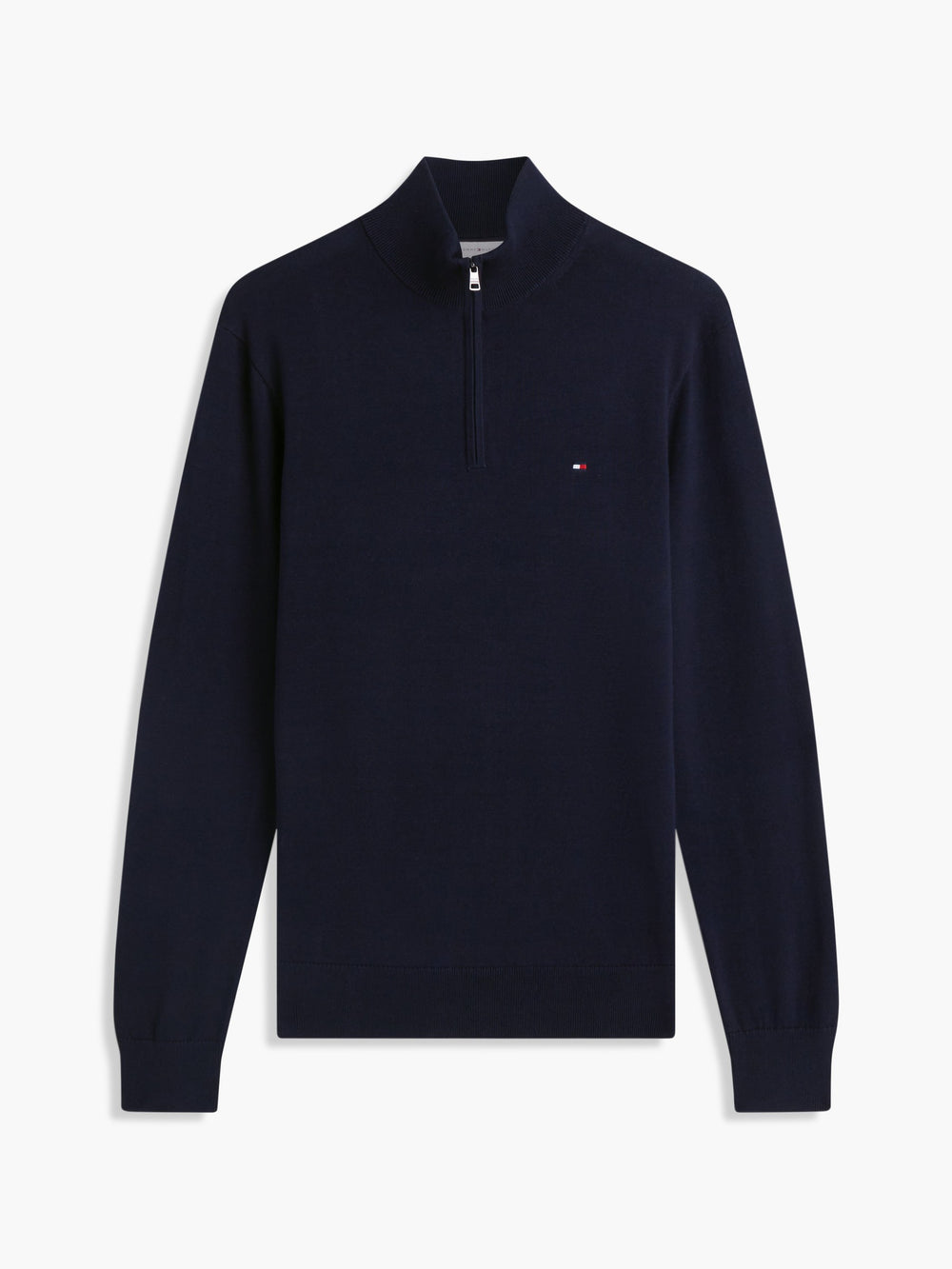 Quarter Zip Mock Neck Sweater