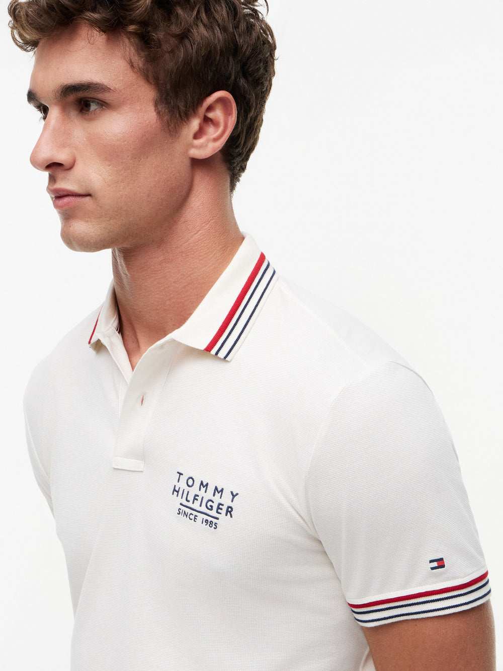 Regular Fit Pique Polo With Tipping