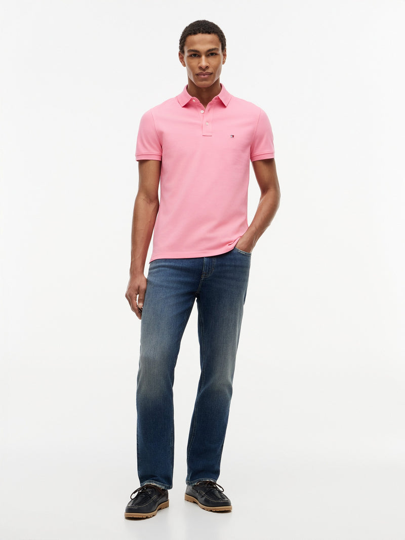 Slim Fit Solid Pique Polo