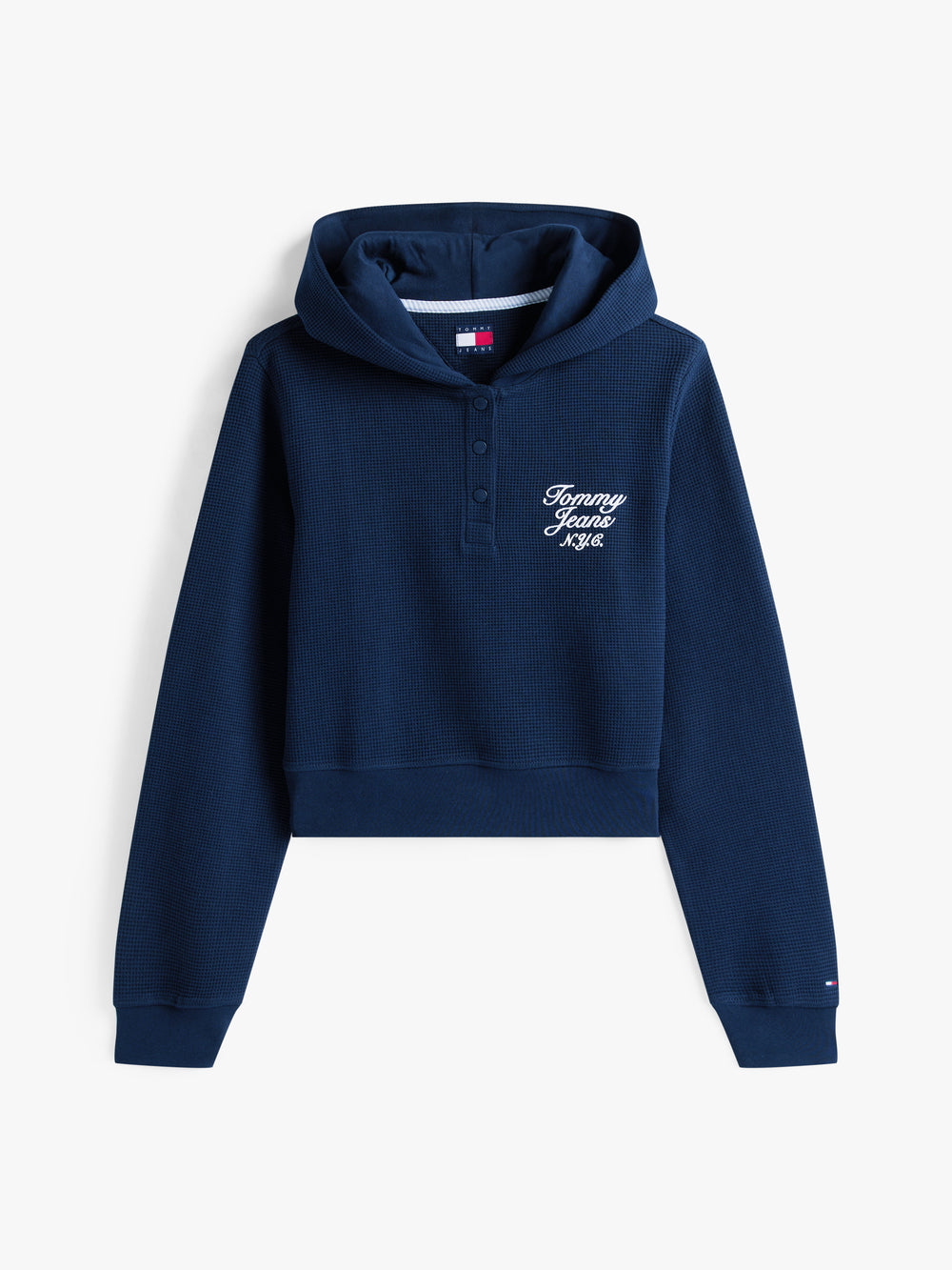 Crop Fit Terry Pullover
