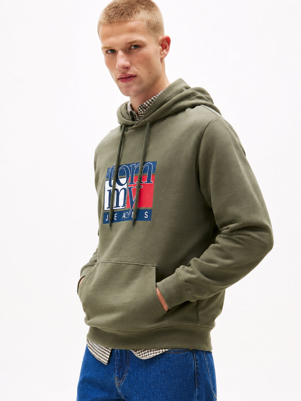 Regular Fit Terry Hooded Sweatshirt