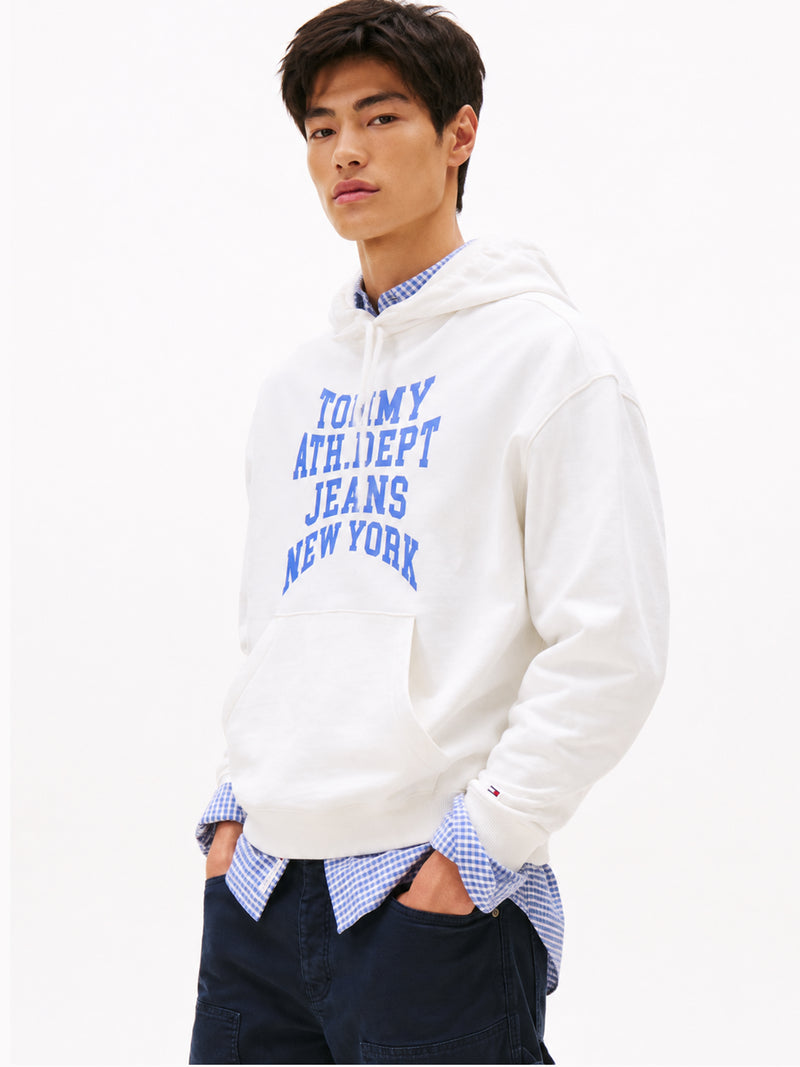 90S Fit Terry Hooded Sweatshirt