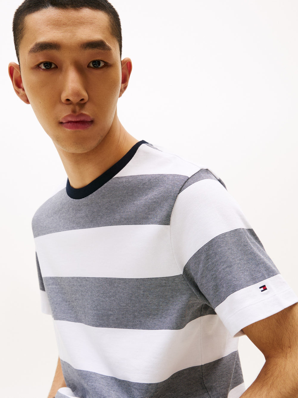 Regular Fit Striped Tshirt