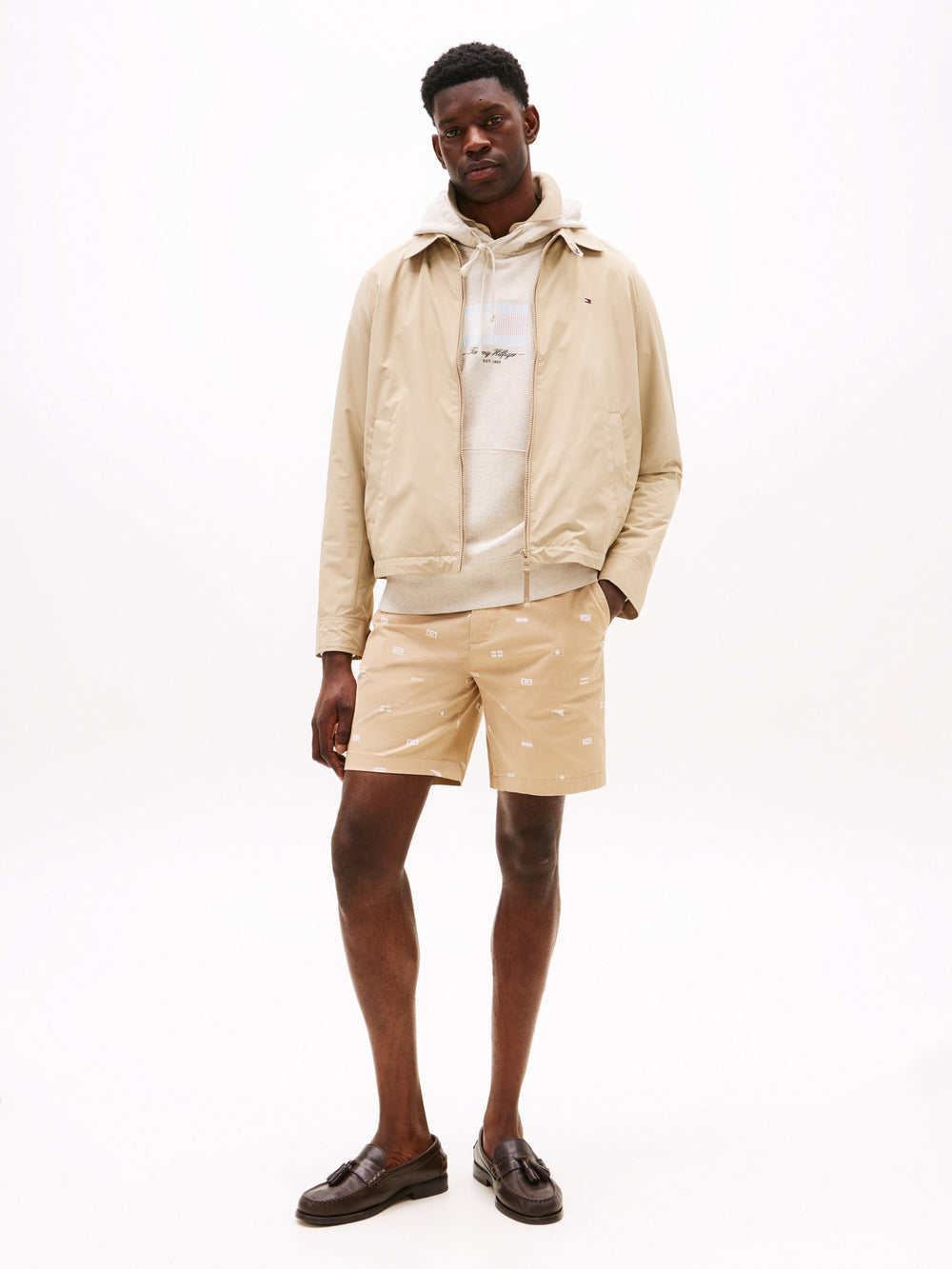 Regular Fit Light Weight Wind Cheater Jacket