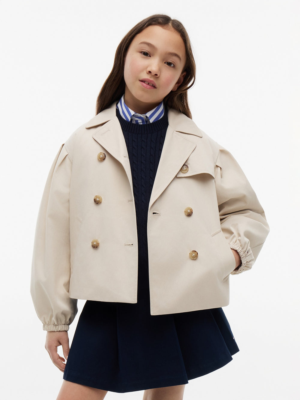 Kids Long-Sleeve Sweatshirt Dress