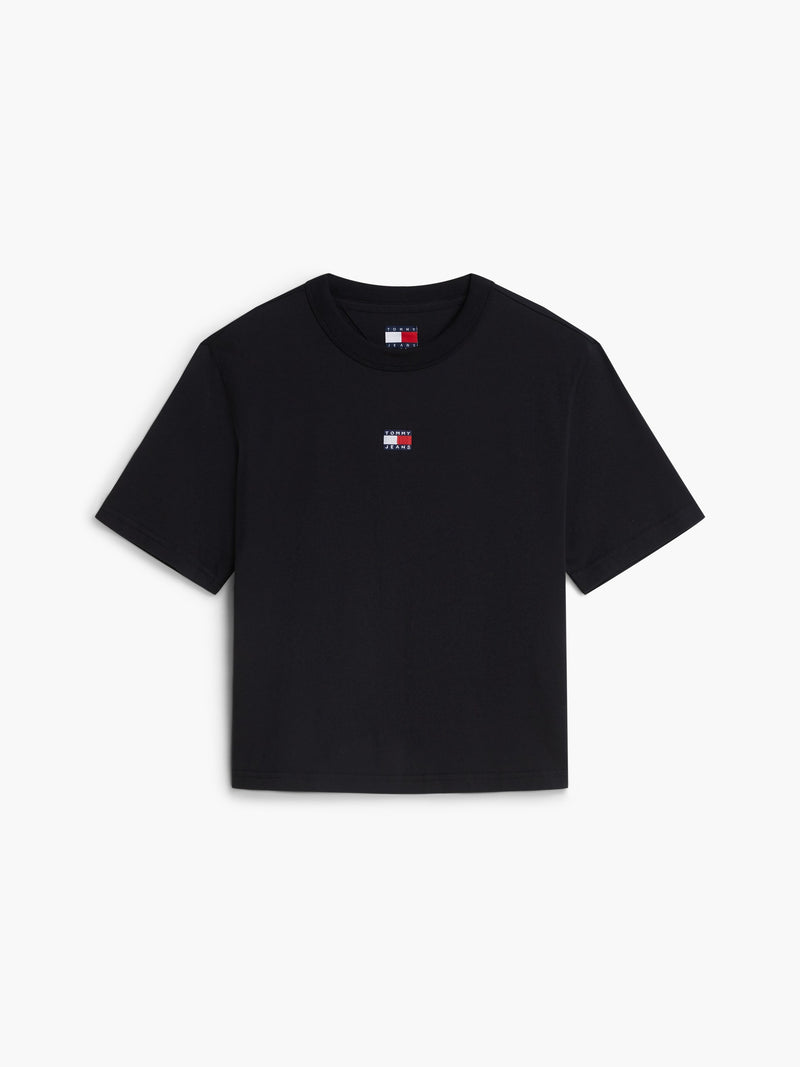 Solid Relaxed Fit Half Sleeve Cotton Jersey T-Shirt