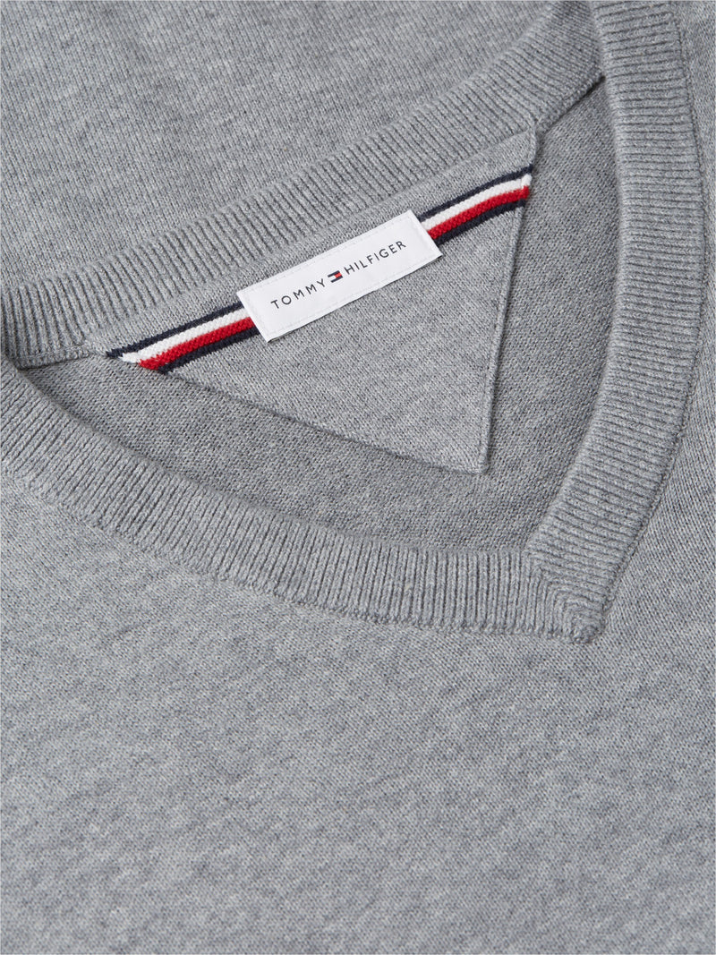 V Neck Solid Sweater