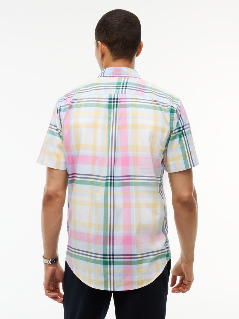 Regular Fit Check Poplin Shirt