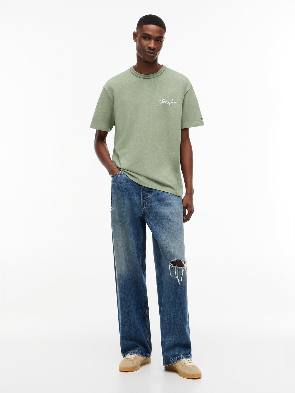 Relaxed Fit Back Graphic T-Shirt