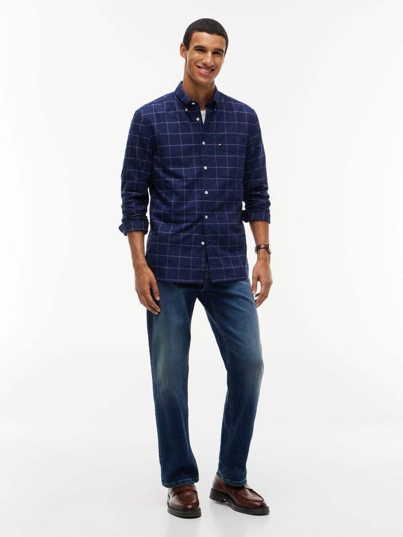 Regular Fit Check Oxford Shirt