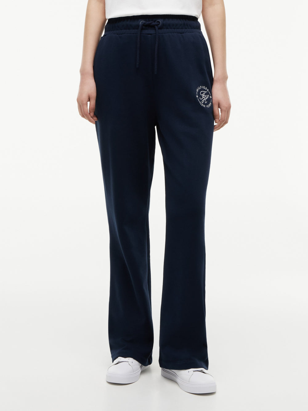 Solid Straight Fit Track Pant