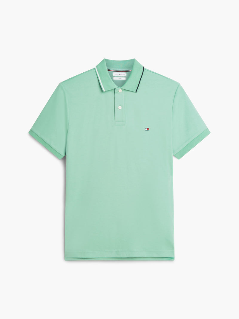 Slim Fit Interlock Polo