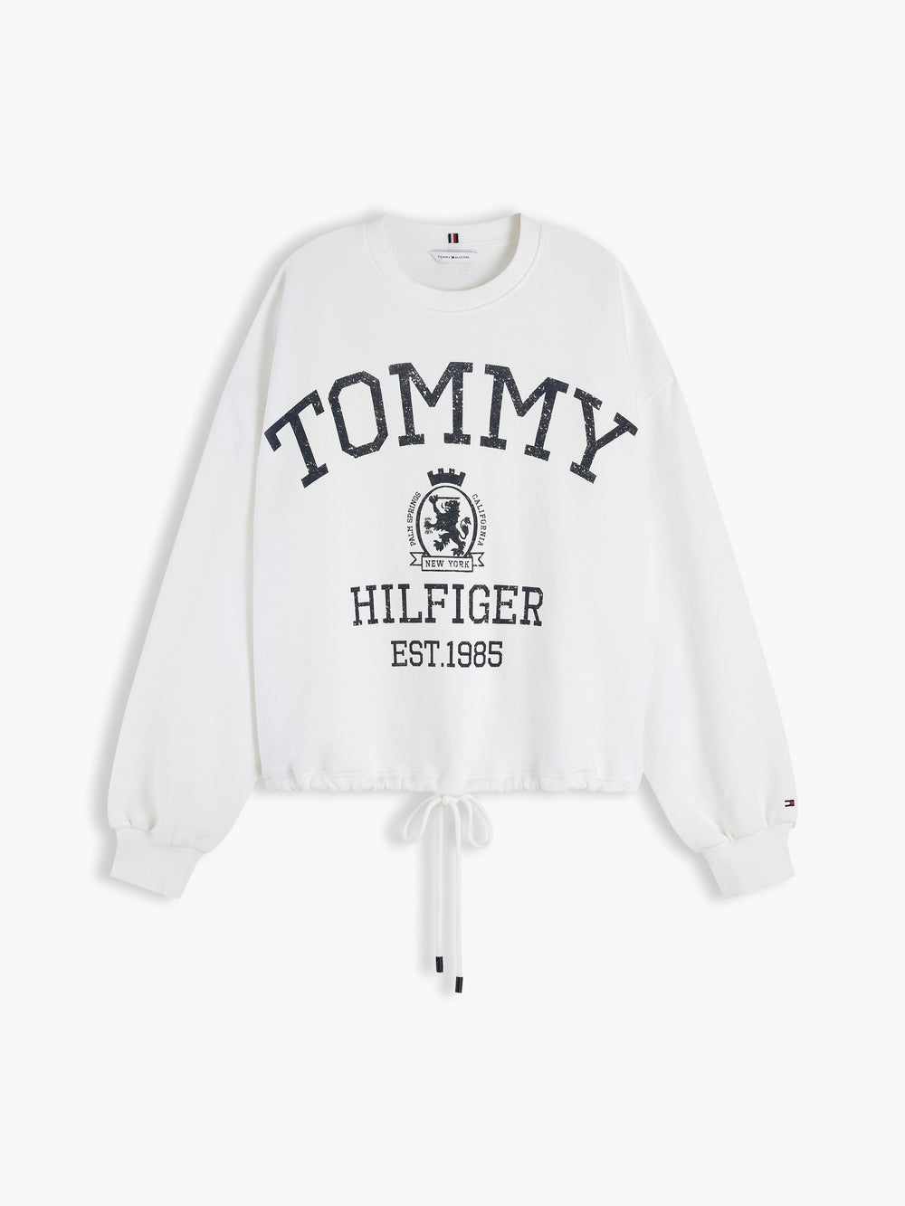 Relaxed Fit Terry Pullover