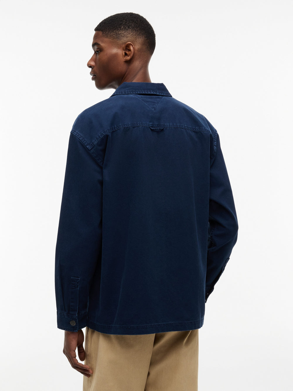 Oversized Fit Washed Overshirt Shirt