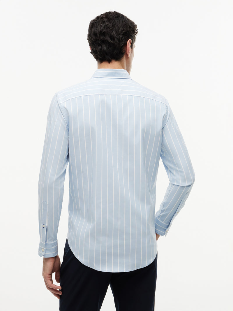 Regular Fit Stripe Performance Shirt