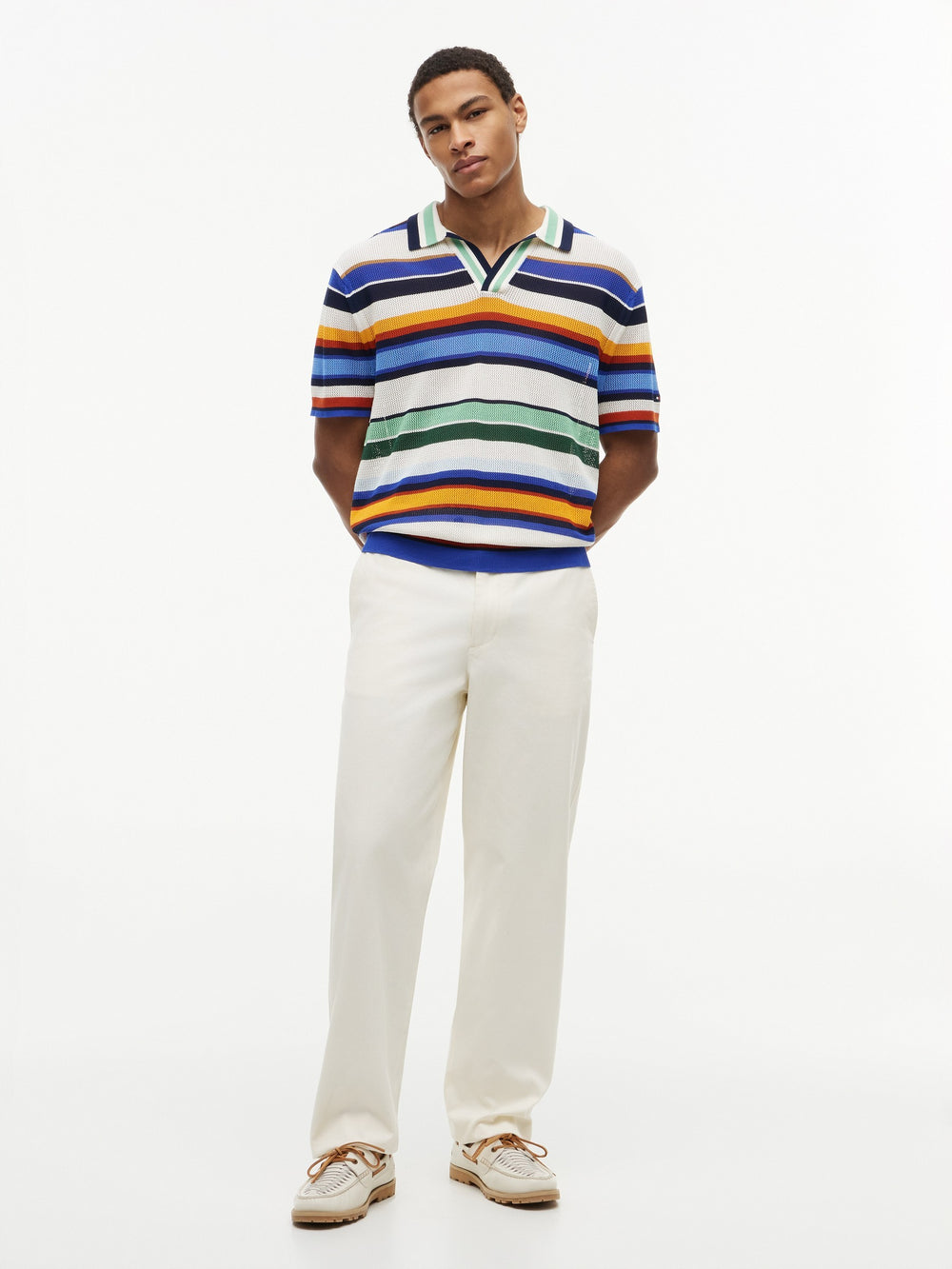 Jhonny Collar Striped Polo