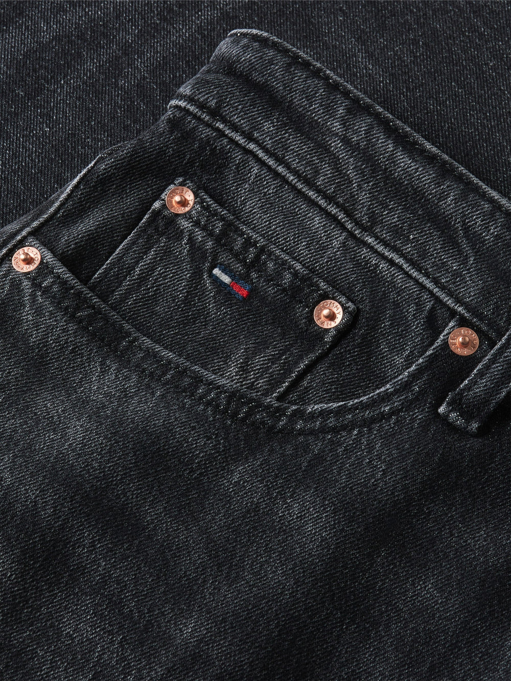 Men Jaimie Loose Washed Black Jeans