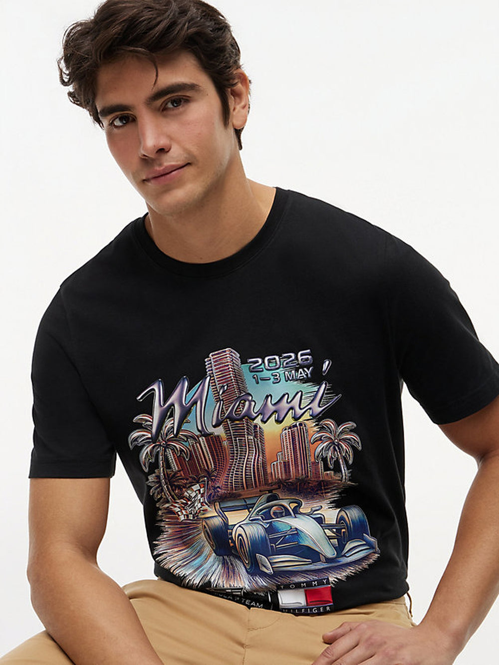 Regular Fit Graphic Print Tshirt