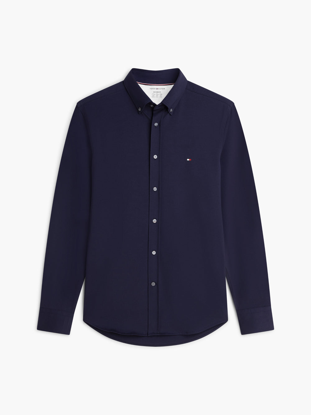 Slim Fit Solid Performance Shirt