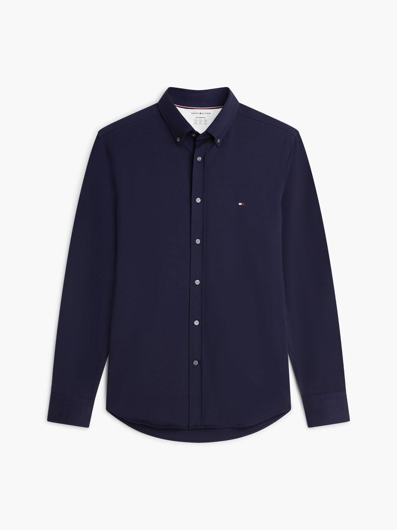 Slim Fit Solid Performance Shirt