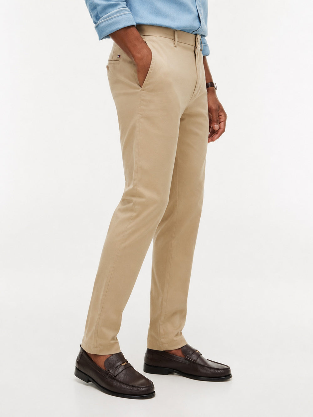 Men Denton Slim Straight Fit 1985 Trouser