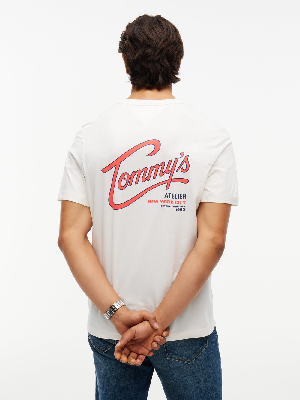 Regular Fit Back Print Tshirt