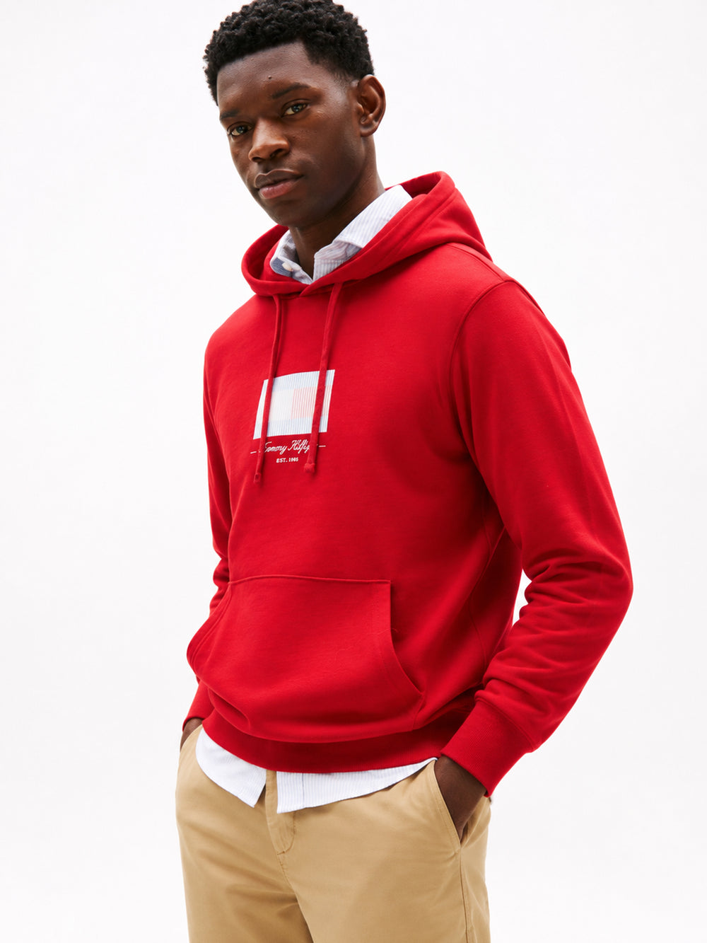 Regular Fit Graphic Print Hoodie