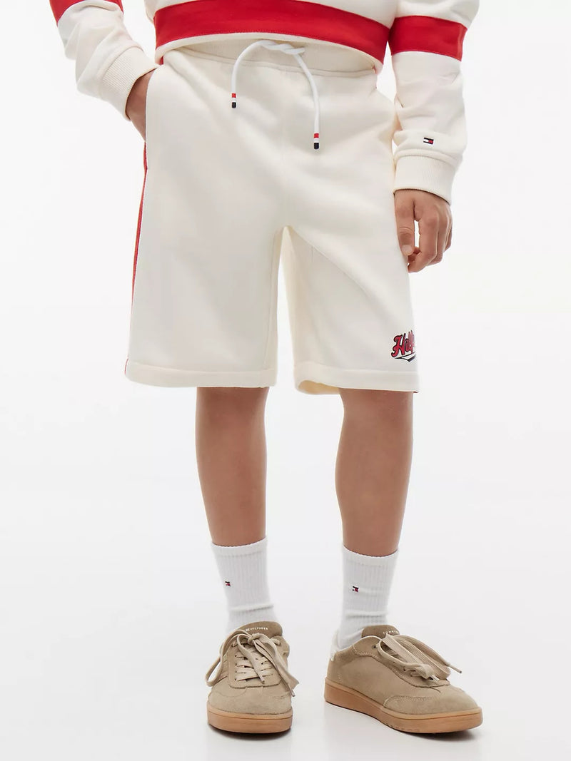 Boys Stripe Pull On Knit Shorts