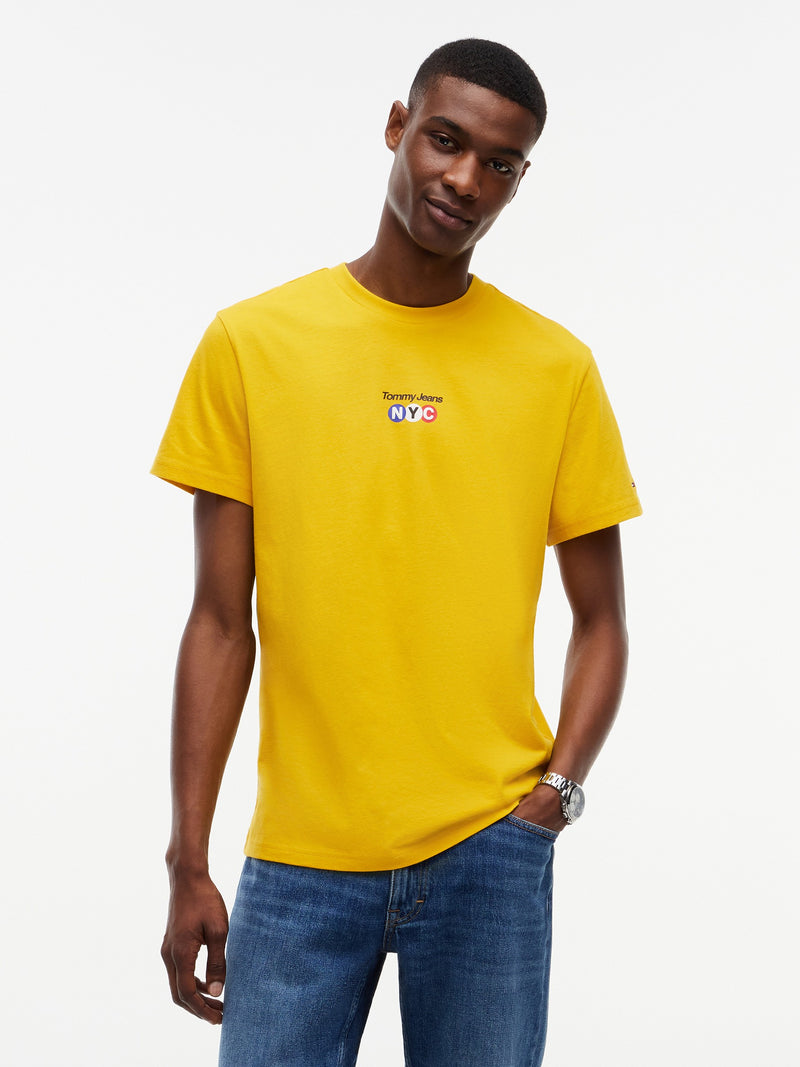 Slim Fit Nyc Logo T-Shirt