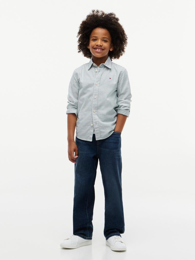 Kids Oxford Stretch Shirt