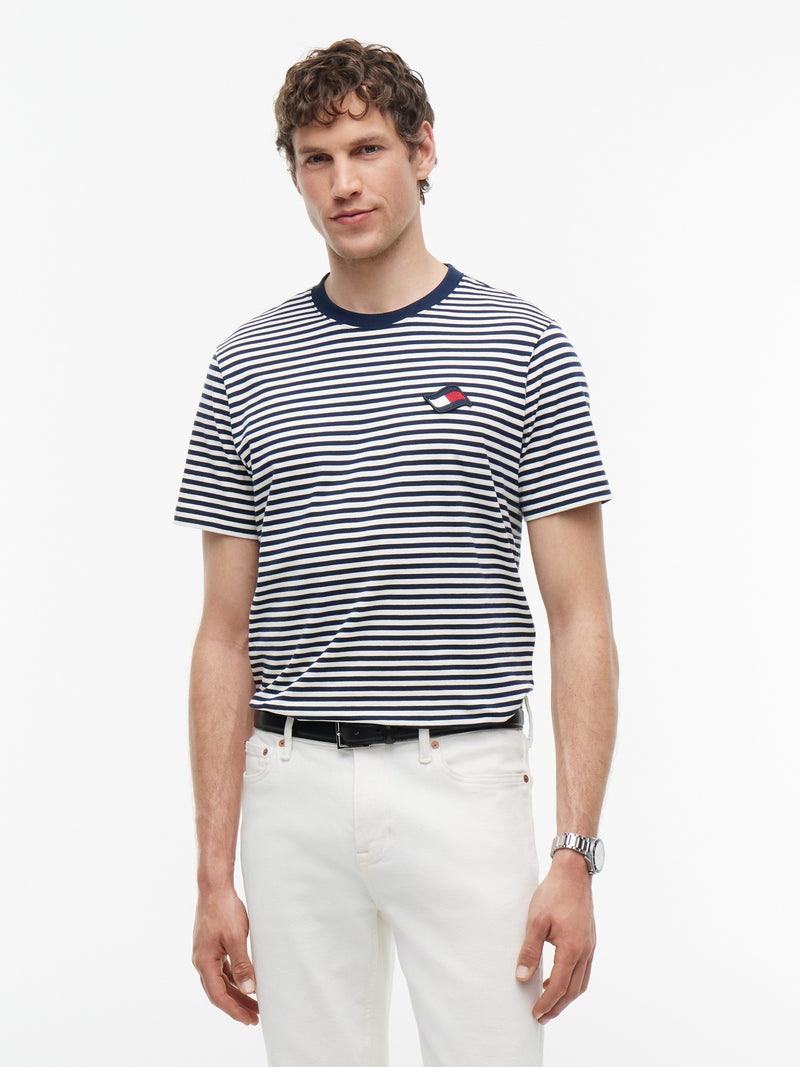 Regular Fit Striped Tshirt