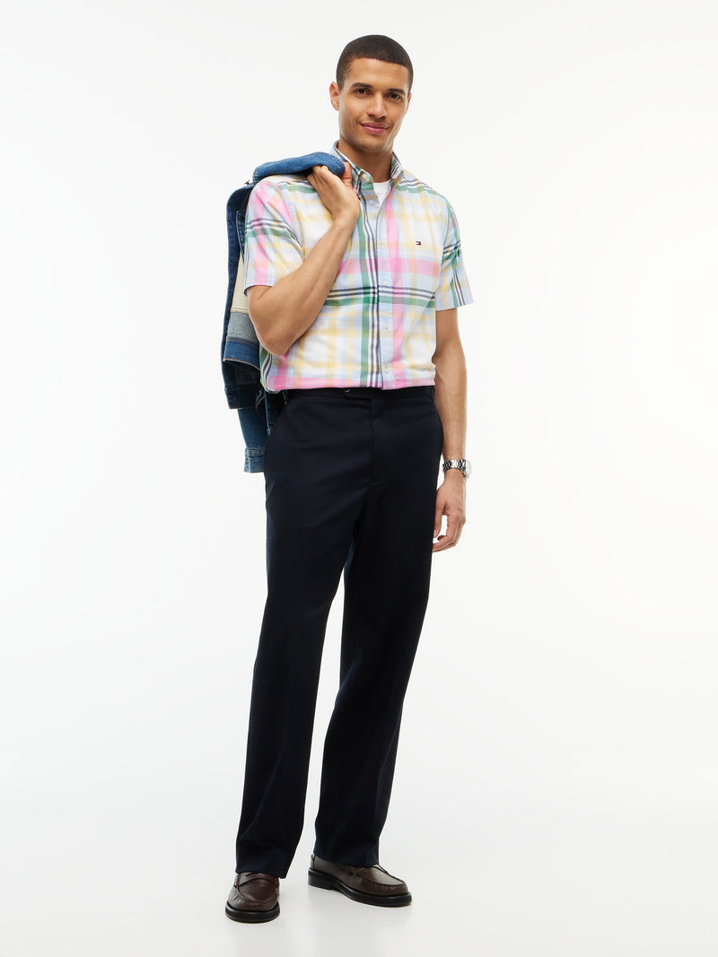 Regular Fit Check Poplin Shirt