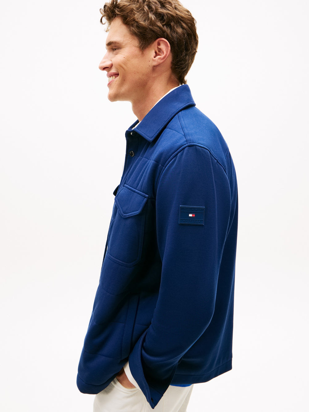 Regular Fit Mix Media Jacket