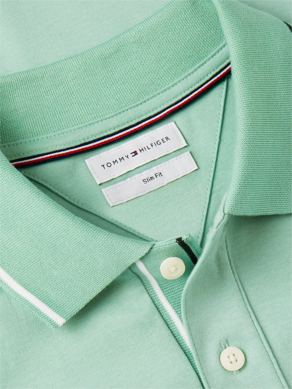 Slim Fit Interlock Polo