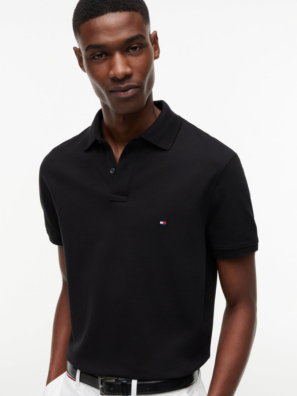 Regular Fit Solid Pique Polo