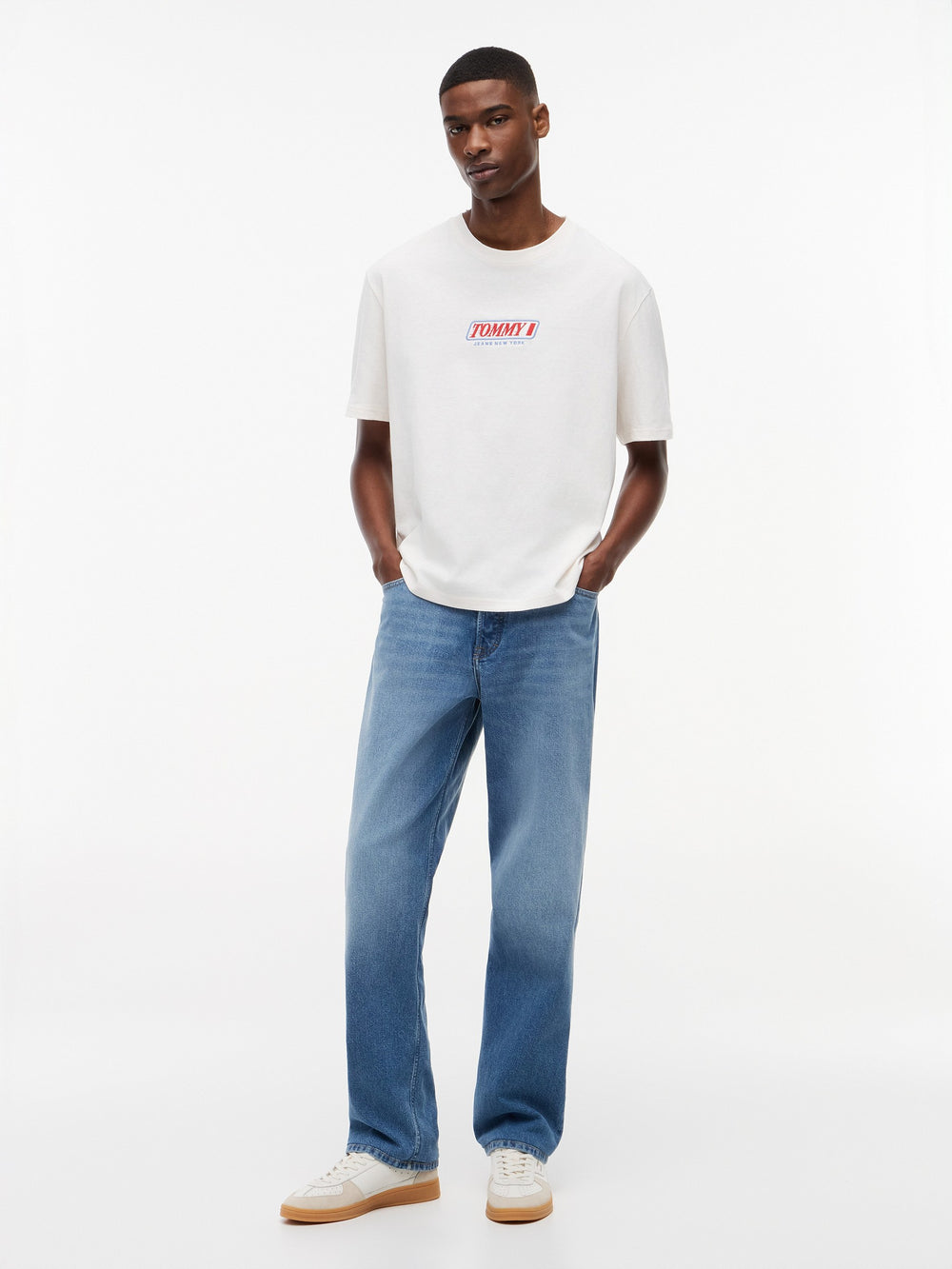 Jaimie Loose Mid Wash Jeans