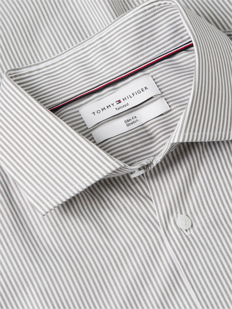 Slim Fit Stripe Shirt