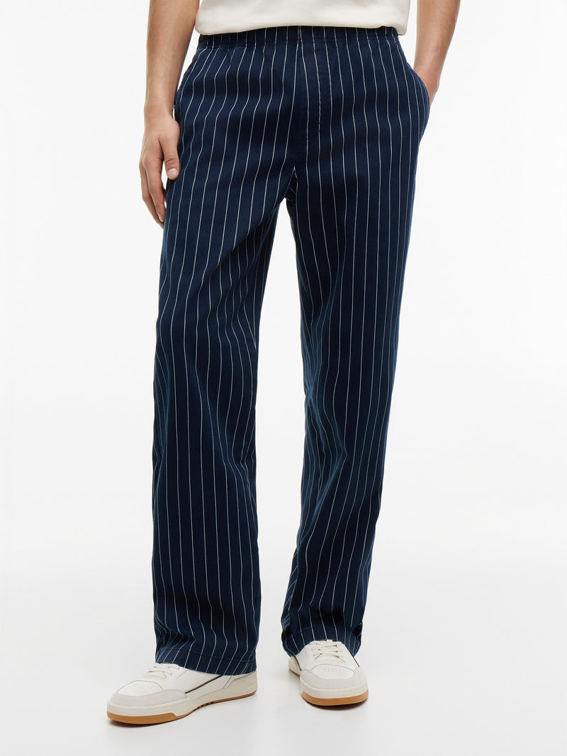 Jaimie Loose Twill Blue Trouser
