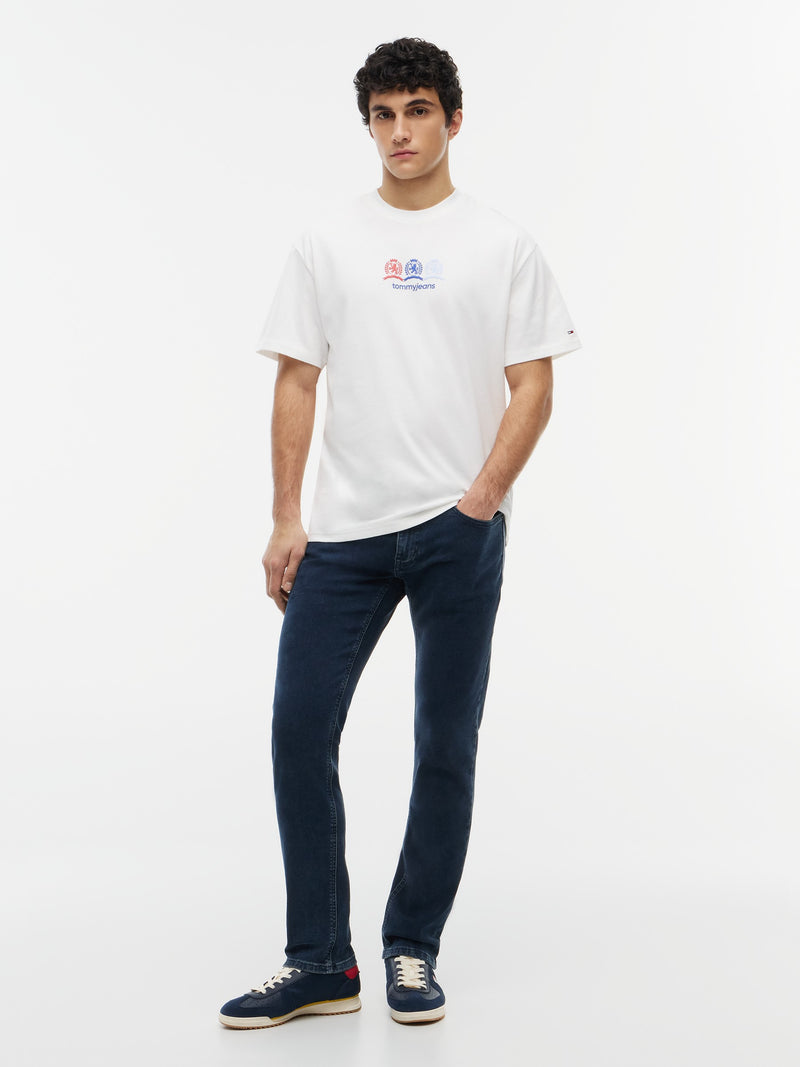 Men Scanton Slim Dark Wash Jeans