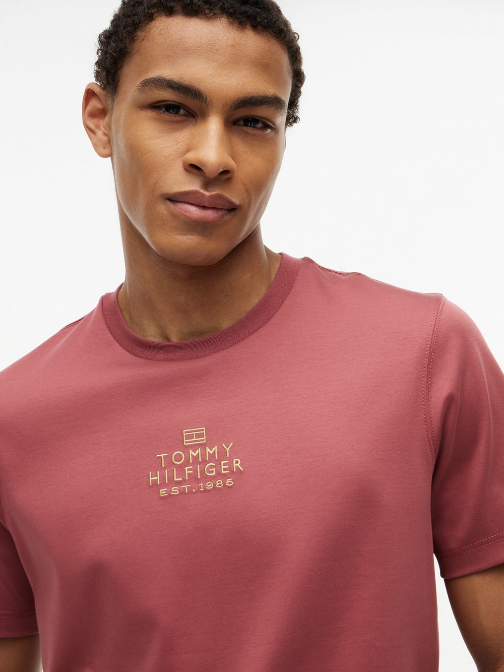 Regular Fit Embroidered Interlock Tshirt
