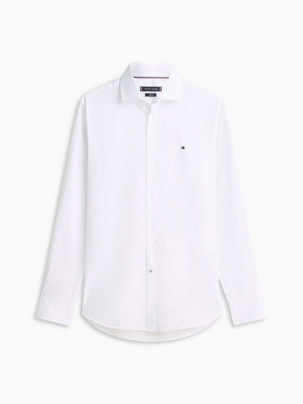 Slim Fit Solid Poplin Shirt