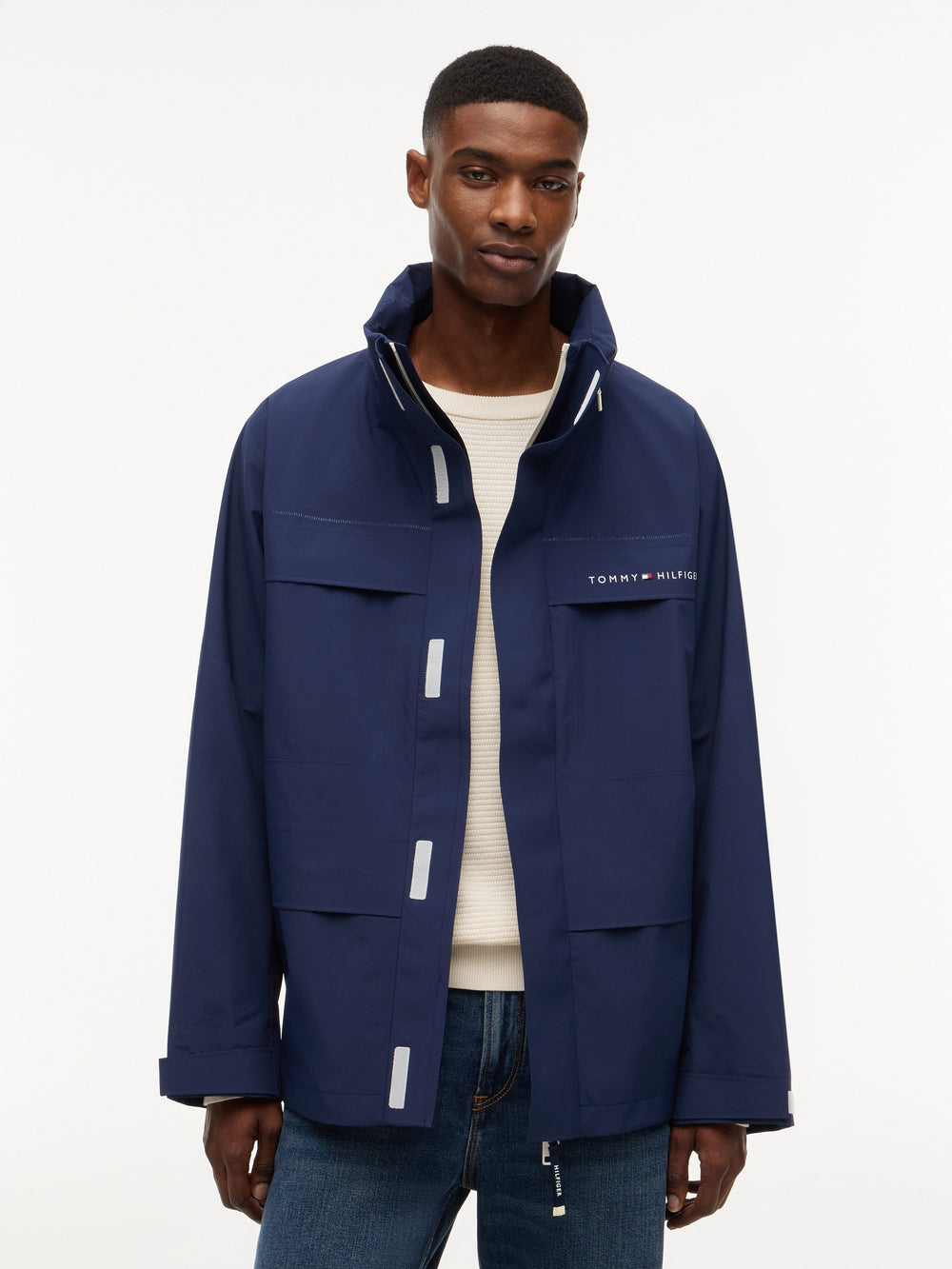 Relaxed Fit Wind Cheater Jacket