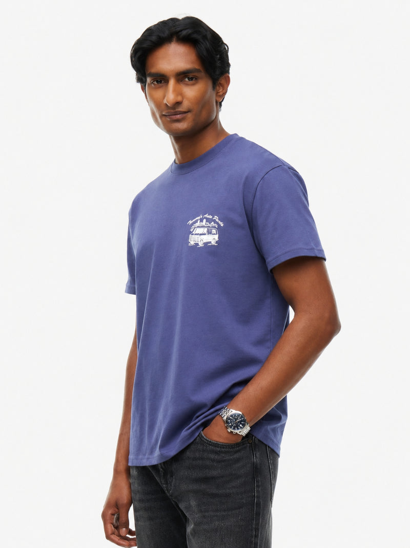 Regular Fit Back Graphic T-Shirt