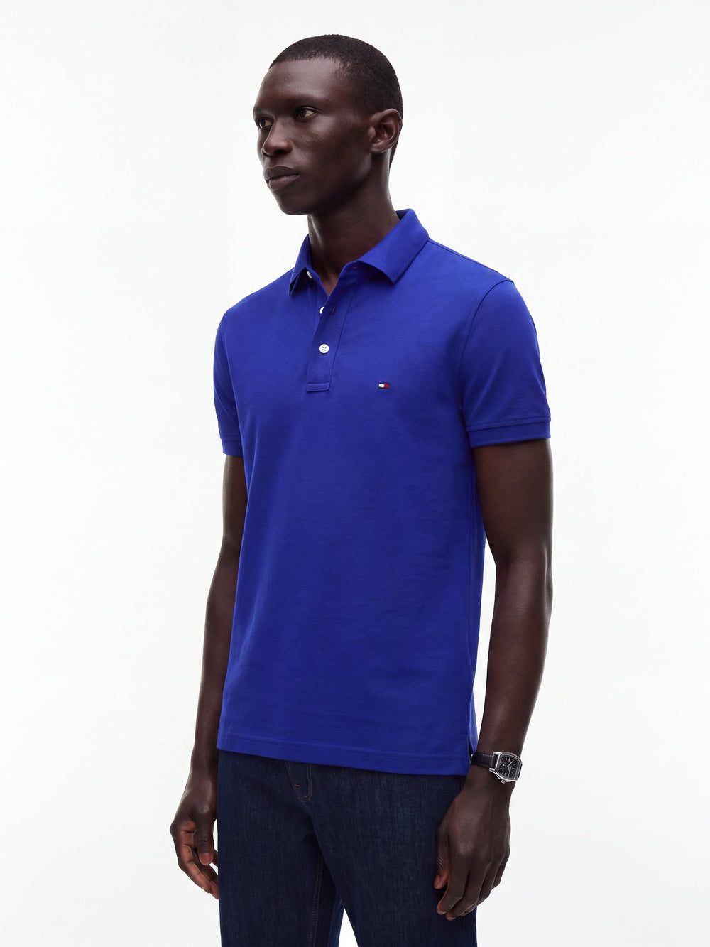 Slim Fit Solid Pique Polo