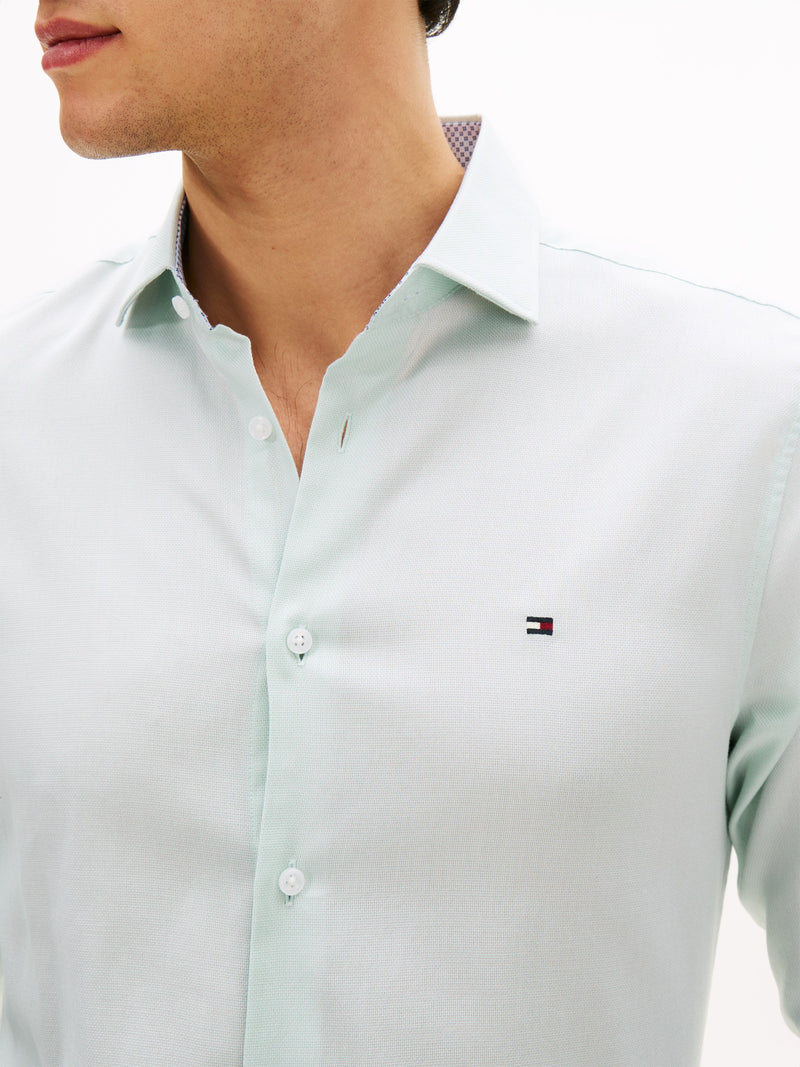 Slim Fit Texture Dobby Shirt