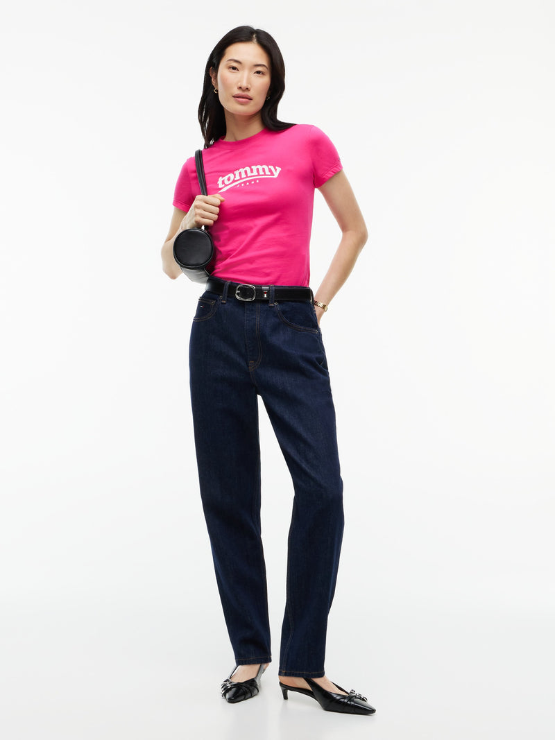 Solid Slim Fit Half Sleeve Cotton Jersey T-Shirt