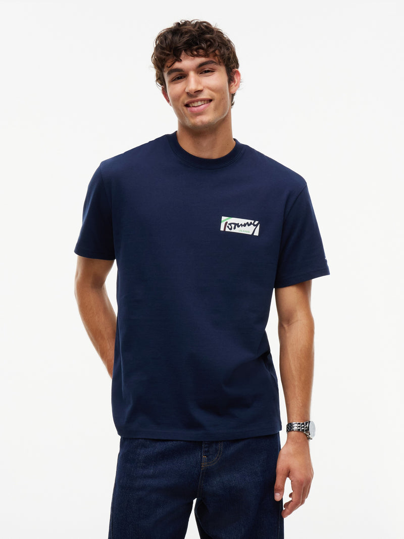 Relaxed Fit Back Graphic T-Shirt