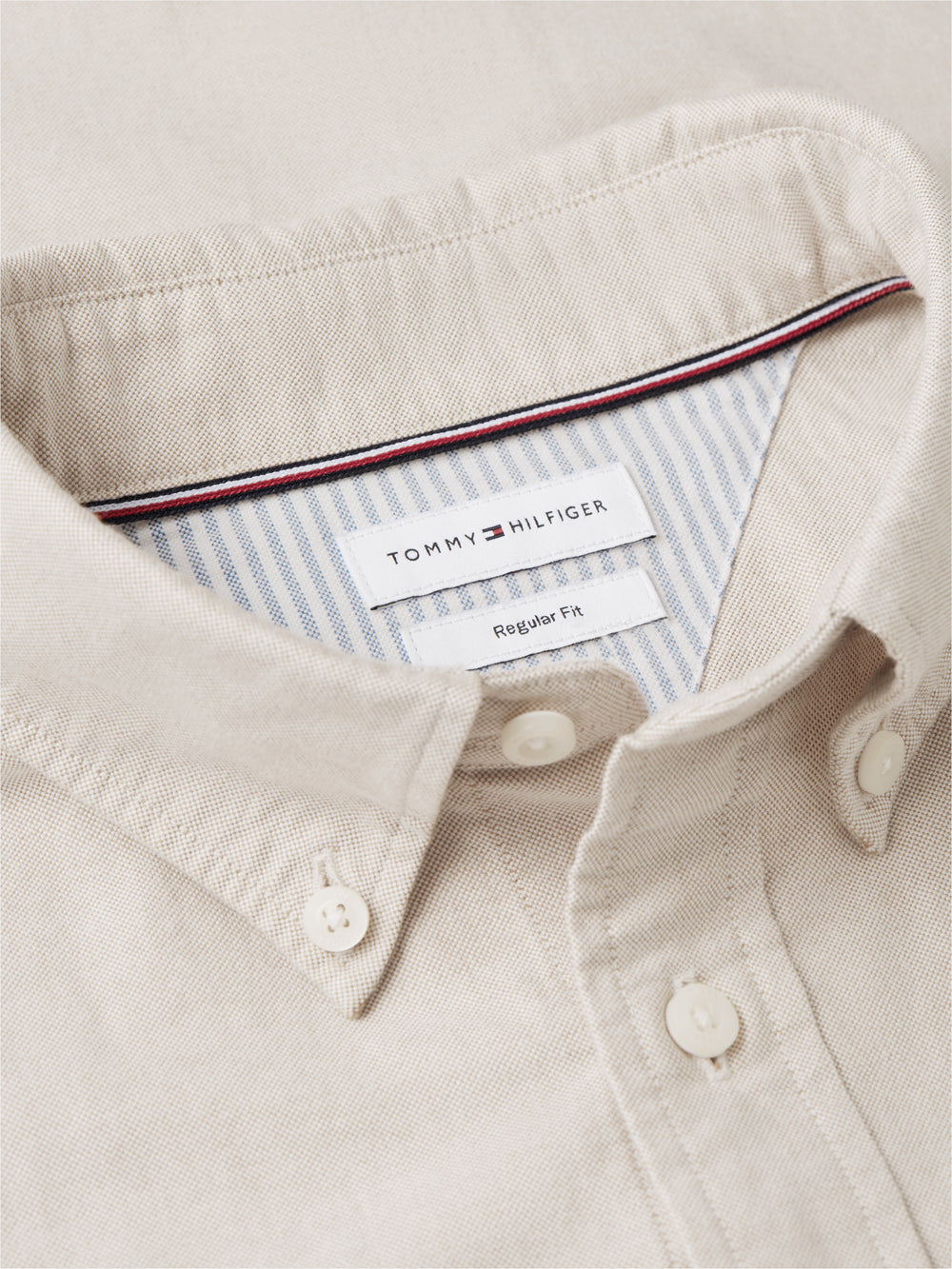 Regular Fit Solid Oxford Shirt