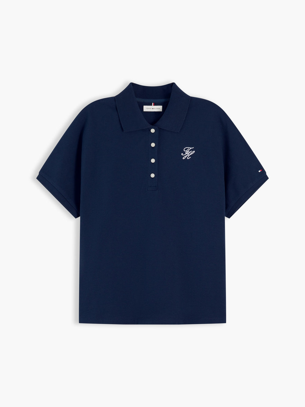 Solid Regular Fit Half Sleeve Pique Polo
